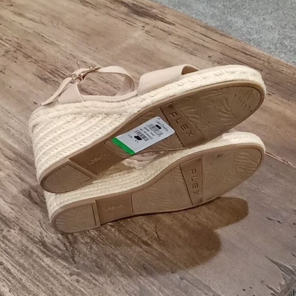 Lifestride Flex Velocity 2.0 Tango Espadrille Open Toe 3" Wedge Size 11 NWT - Picture 7 of 7